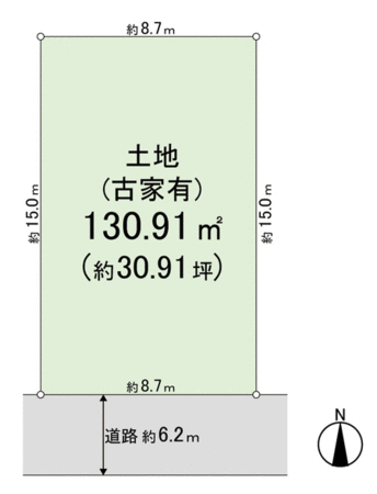 大和郡山市新町 地形図 大和郡山市新町 地形図