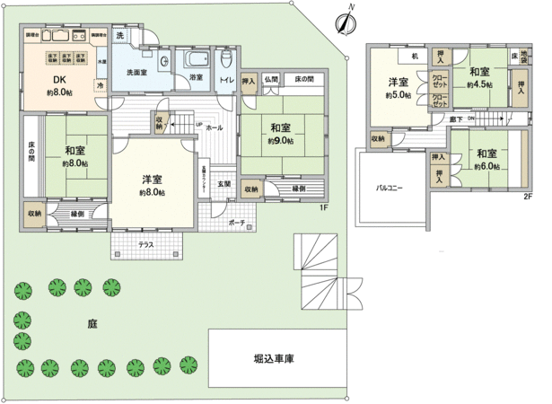 枚方市菊丘町 間取り 枚方市菊丘町 間取り