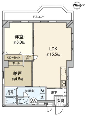 御殿山パレス 間取り 御殿山パレス 間取り