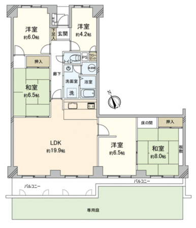 寝屋川サンハイツ 間取り 寝屋川サンハイツ 間取り
