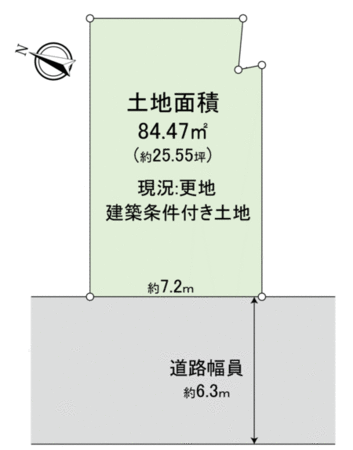 枚方市香里ケ丘12丁目 地形図 枚方市香里ケ丘12丁目 地形図