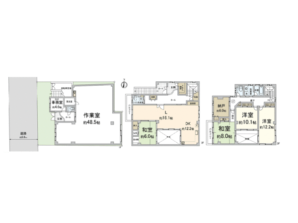上京区菊屋町 間取り 上京区菊屋町 間取り