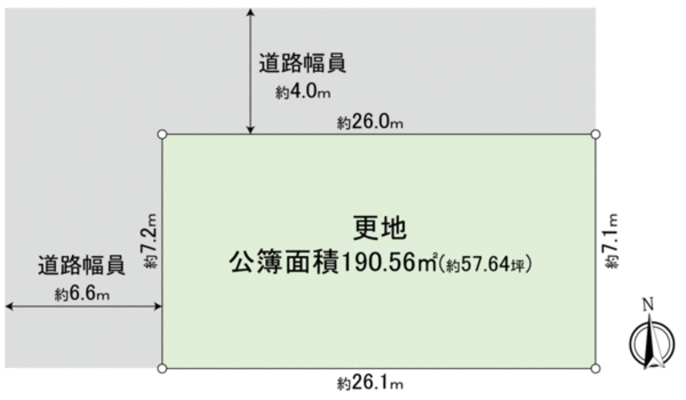 上京区常泉院町 地形図 上京区常泉院町 地形図