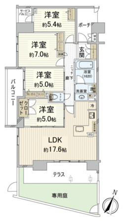 パラドール四条山ノ内ウエストシティ 間取り パラドール四条山ノ内ウエストシティ 間取り