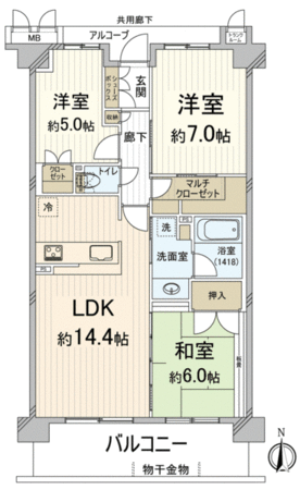 マークスゲート京都サウス 間取り マークスゲート京都サウス 間取り