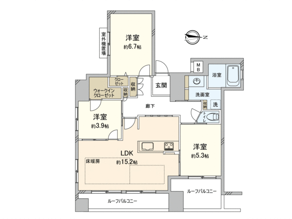 サンクタス四条室町 間取り サンクタス四条室町 間取り