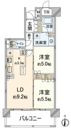 プレミスト京都烏丸御池 3番館 間取り プレミスト京都烏丸御池 3番館 間取り