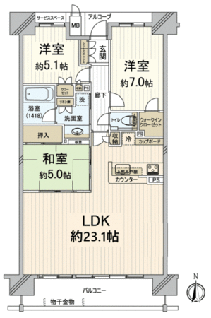 ザ・京都レジデンス四条河原町 間取り ザ・京都レジデンス四条河原町 間取り