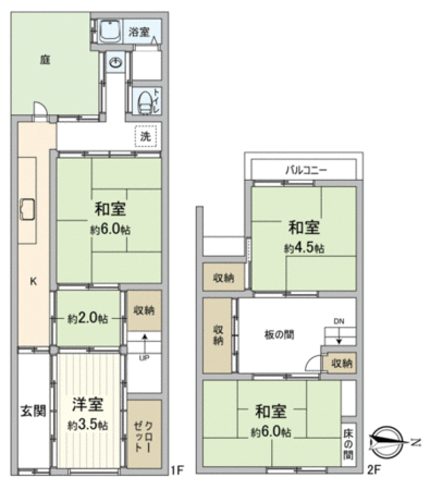 東山区今熊野南日吉町 間取り 東山区今熊野南日吉町 間取り