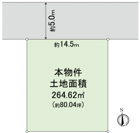 長岡京市うぐいす台 地形図 長岡京市うぐいす台 地形図