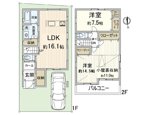 長岡京市西の京 間取り 長岡京市西の京 間取り