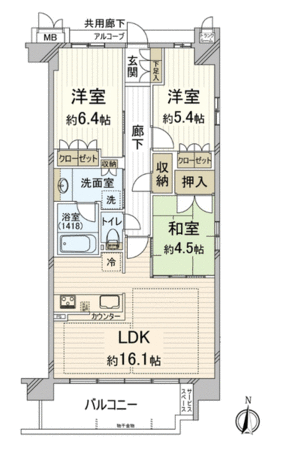 ジオ京都桂川 間取り ジオ京都桂川 間取り