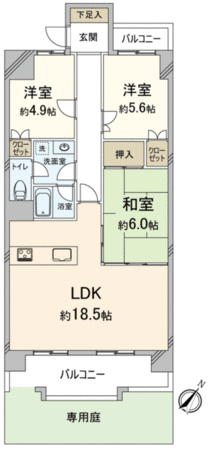 パークテラス桂川 間取り パークテラス桂川 間取り