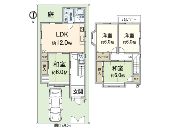 西京区樫原平田町 間取り 西京区樫原平田町 間取り