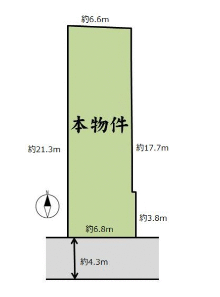 京都府京都市左京區下鴨膳部町土地 東京的房地產 三井房地產realty Fyhw8a0a