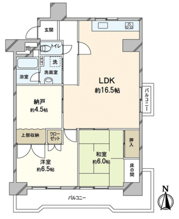 京都四条グランドハイツ 間取り 京都四条グランドハイツ 間取り