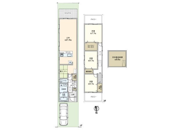 紫竹上園生町 間取り 紫竹上園生町 間取り