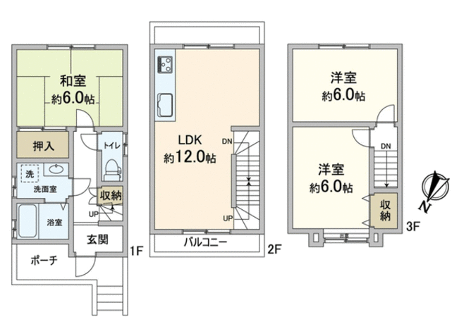 上高野隣好町 一戸建 間取り 上高野隣好町 一戸建 間取り