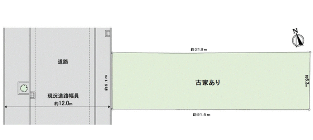 下鴨北園町 地形図 下鴨北園町 地形図
