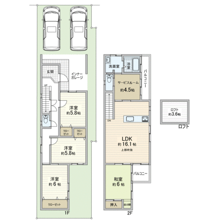 北区紫竹東栗栖町 一戸建 間取り 北区紫竹東栗栖町 一戸建 間取り