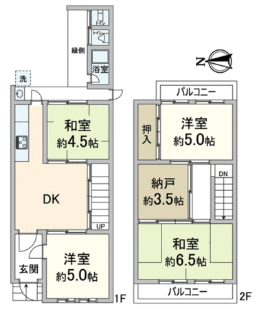 左京区黒谷町 一戸建 間取り 左京区黒谷町 一戸建 間取り