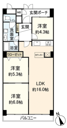 じょい下鴨 間取り じょい下鴨 間取り