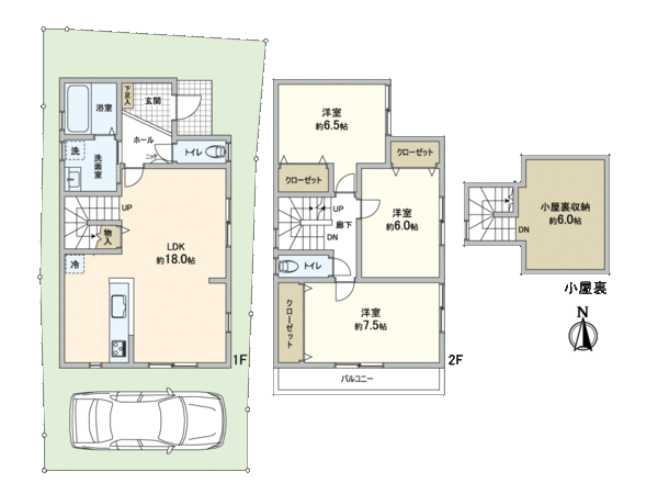 左京区下鴨蓼倉町 一戸建 間取り 左京区下鴨蓼倉町 一戸建 間取り