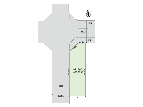 西田辺町2丁目古家有土地 間取り 西田辺町2丁目古家有土地 間取り