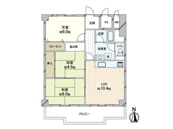 ハイム住之江 間取り ハイム住之江 間取り