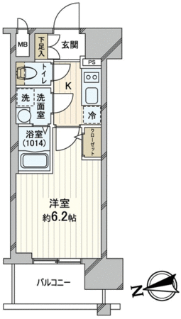 エスリード梅田グレイス 間取り エスリード梅田グレイス 間取り