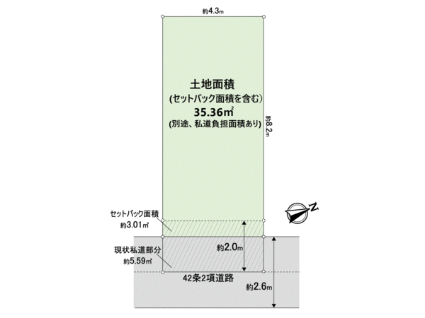 大阪府大阪市西成区山王2丁目 地形図 大阪府大阪市西成区山王2丁目 地形図