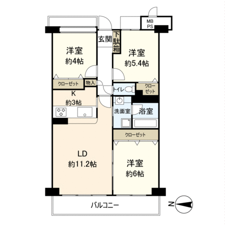 ライオンズマンション千里山 間取り ライオンズマンション千里山 間取り