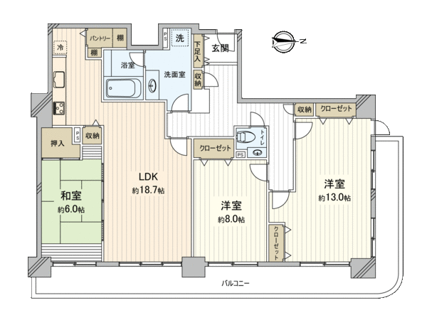 キングマンション天神橋2 間取り キングマンション天神橋2 間取り