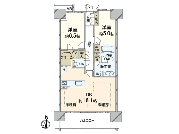 プラネスーペリア梅田北ブライトコンフォート 間取り プラネスーペリア梅田北ブライトコンフォート 間取り