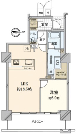 大阪福島タワー 間取り 大阪福島タワー 間取り