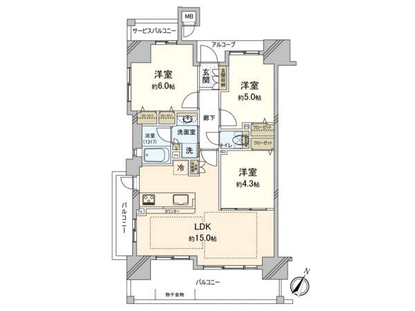 プレサンスロジェOSAKA 間取り プレサンスロジェOSAKA 間取り
