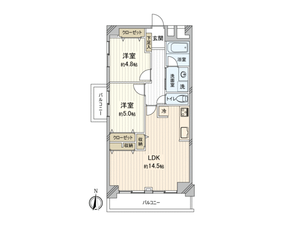 マンション西宮原 間取り マンション西宮原 間取り