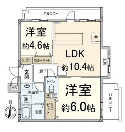 野中北パークマンション 間取り 野中北パークマンション 間取り