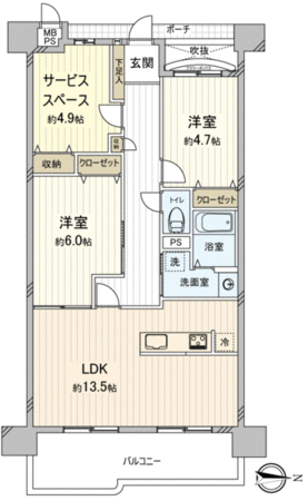 シャトーサンパークスクエア 間取り シャトーサンパークスクエア 間取り
