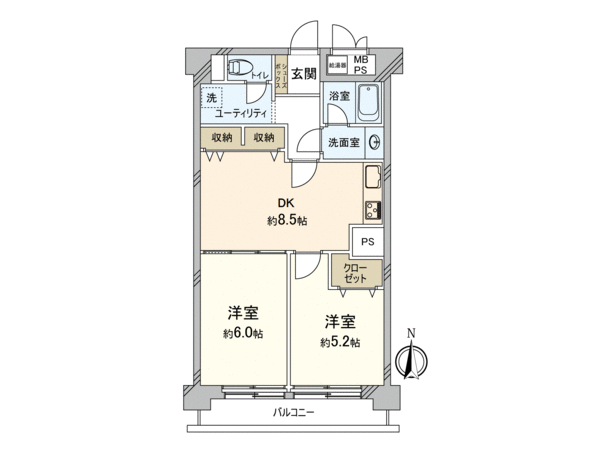 今福スカイハイツ 間取り 今福スカイハイツ 間取り