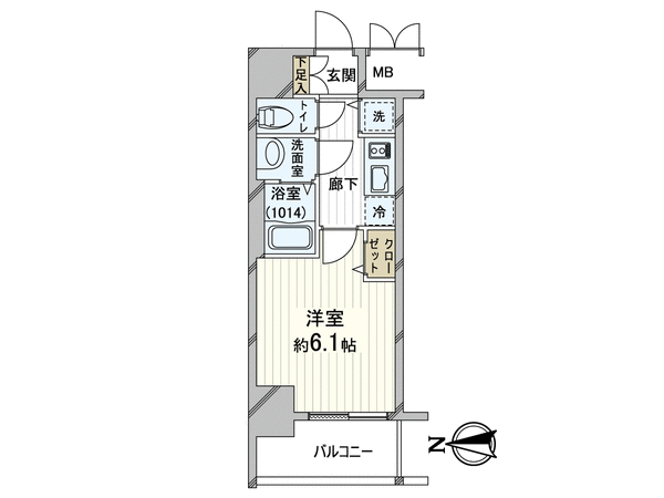 プレサンス難波駅前 間取り プレサンス難波駅前 間取り