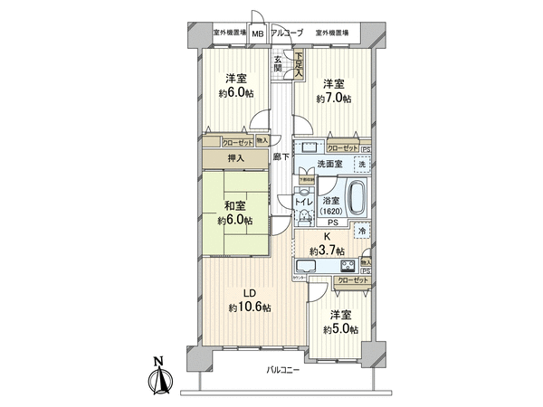 エスリード高田市駅南 間取り エスリード高田市駅南 間取り