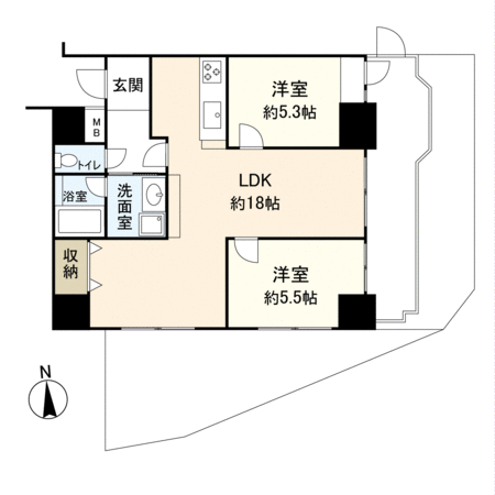 ライオンズマンション園田北 間取り ライオンズマンション園田北 間取り