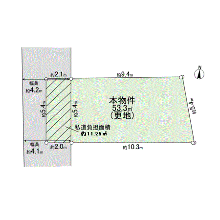 尼崎市南塚口町3丁目 土地 地形図 尼崎市南塚口町3丁目 土地 地形図