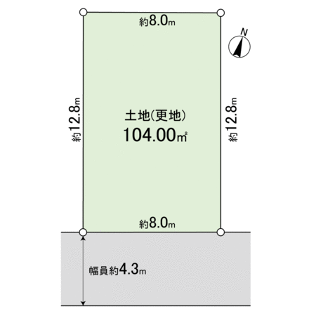 南鈴原町3丁目 土地 地形図 南鈴原町3丁目 土地 地形図