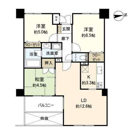 パレ緑ヶ丘公園 間取り パレ緑ヶ丘公園 間取り