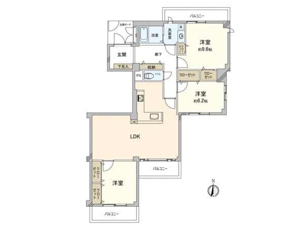 白鷹甲子園マンション 間取り 白鷹甲子園マンション 間取り
