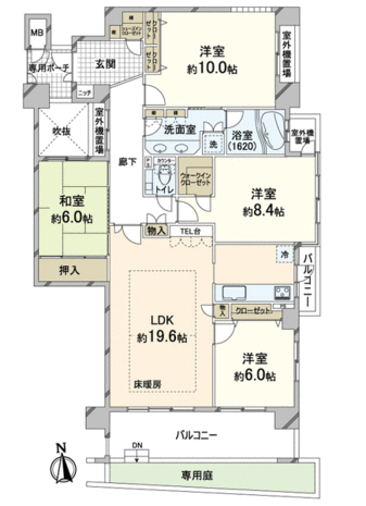 玄関ポーチ有りの京都府の中古マンション購入情報 三井のリハウス