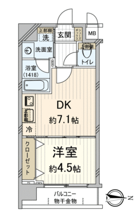 ベラジオ京都七条ウエスト 間取り ベラジオ京都七条ウエスト 間取り