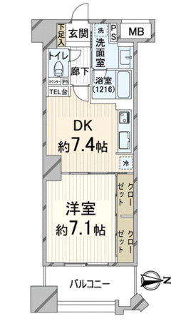 クリスタルグランツ西大路三条 間取り クリスタルグランツ西大路三条 間取り